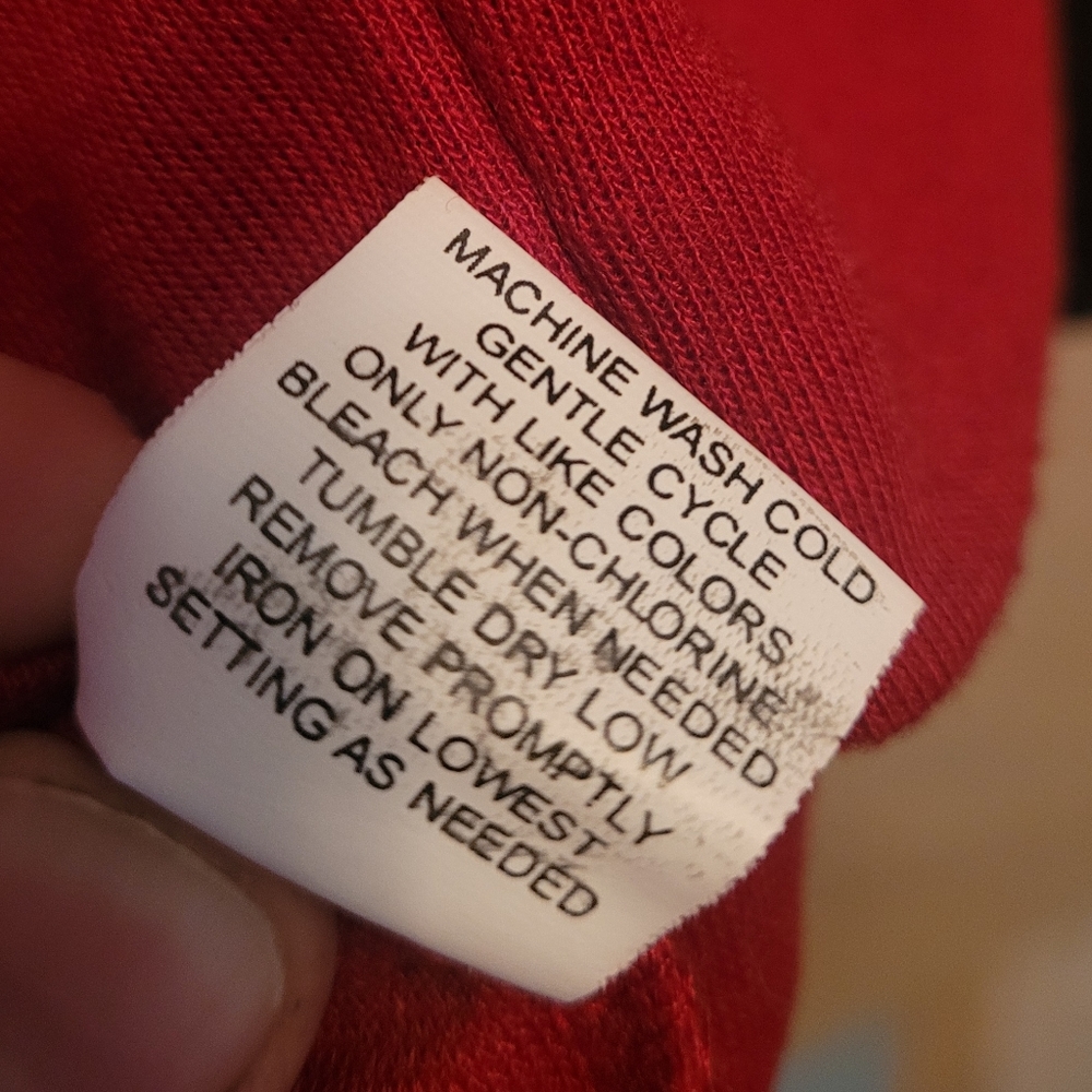 Notations Red Casual Jacket Size Medium - image 8